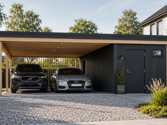 dubbel carport